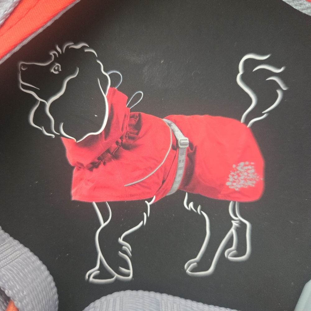 Hurtta Monsooncoat Dog Raincoat XxS 20cm  Orange Waterproof Reflective Chihuahua
